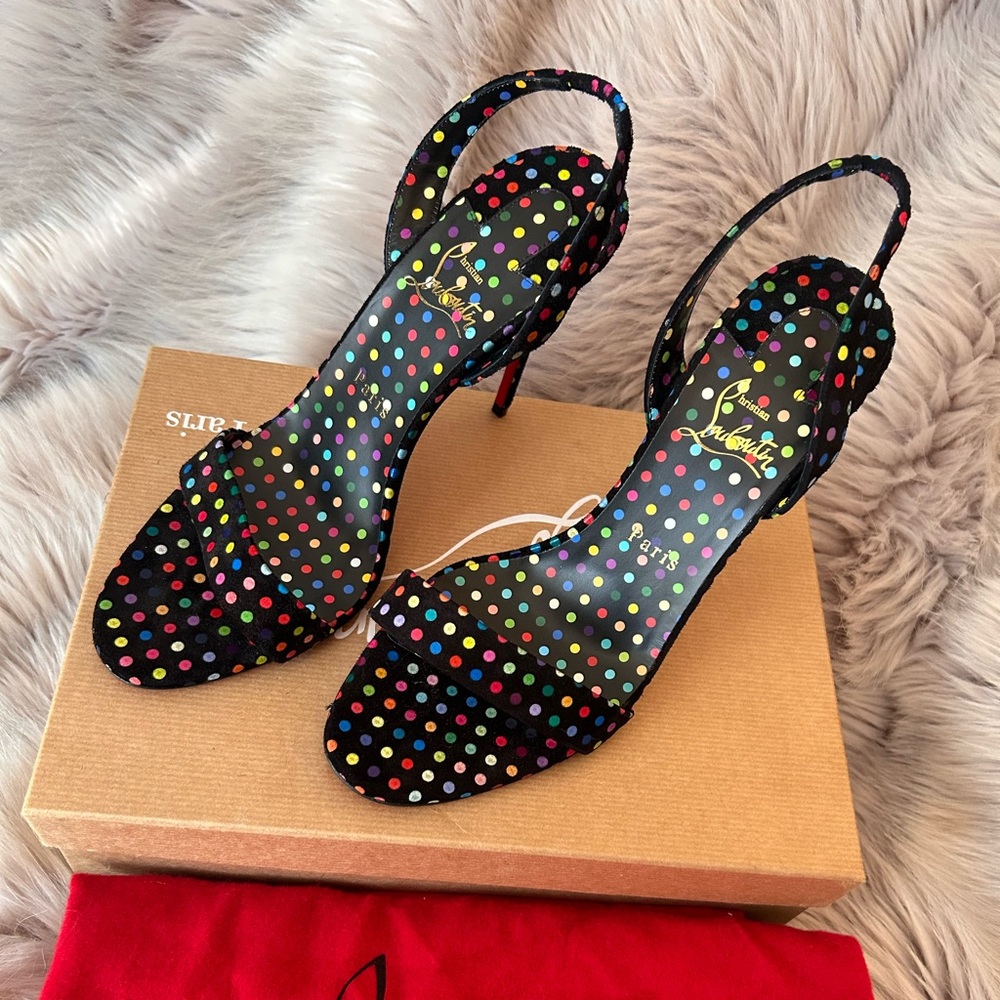 Christian Louboutin O Marylin 100 Black/multi